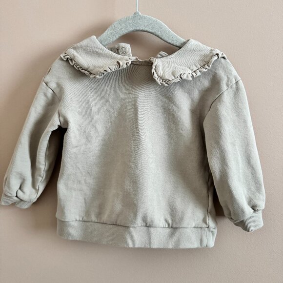 Toddler Ruffle Collar Sweater - Picture 1 of 1